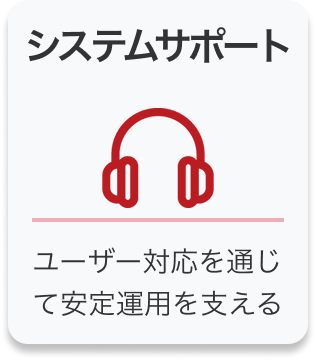 システムサポート
